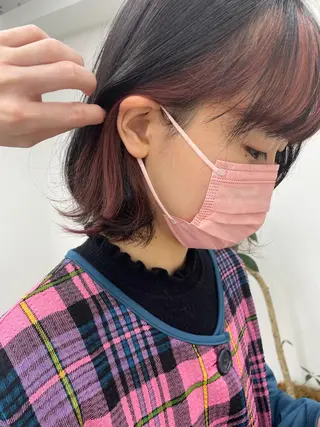 ショート sica所属・スタイル撮影 モデル募集momoのヘアスタイル