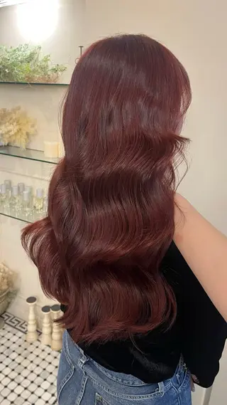 ロング カラー ROVER所属・美咲🤎 /艶カラー /ハイライトカラーのヘアスタイル
