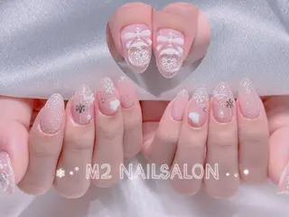 ネイル 長さだし専門店 M2　rikaのネイルデザイン