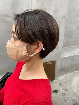 ショート カラー ショート・ボブ 徳竹淳一のヘアスタイル