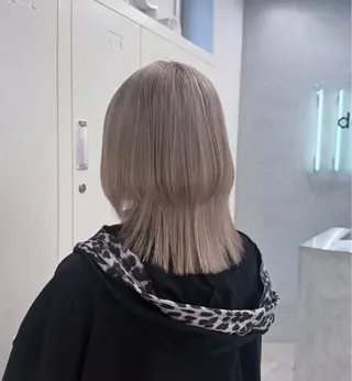 カラー hair salon dot.tokyo color所属・🎀ハイトーンカラー /ₐᵧᵤₘᵢ🎀のヘアスタイル