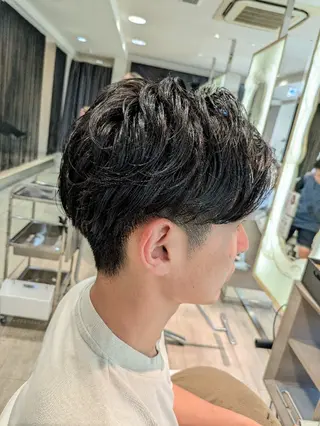 パーマ 小川 健治✨のヘアスタイル