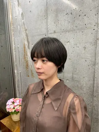 ショート ✨️艶ハイトーン特化 ✨️佐藤望のヘアスタイル