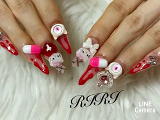 ネイル riri オーナーのネイルデザイン