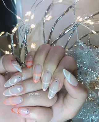 ロング ネイル 長さ出し専門 nynaのネイルデザイン