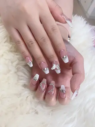 ロング 💜MIYA nail川崎店のネイルデザイン