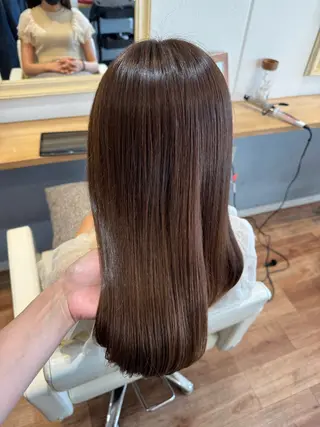 ロング カラー kanna カンナのヘアスタイル