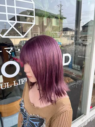 ミディアム 小川 孝太のヘアスタイル