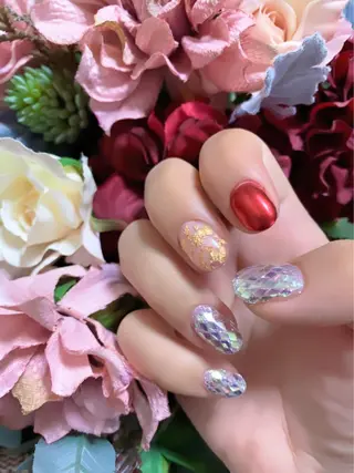 ネイル 菅野 愛花のネイルデザイン