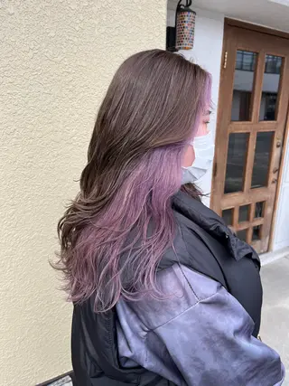 ロング 🫧ベージュカラー× レイヤー🫧HARUのヘアスタイル