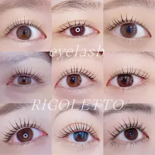 マツエク・マツパ RIGOLETTO 🤍吉成愛華のマツエク・マツパデザイン