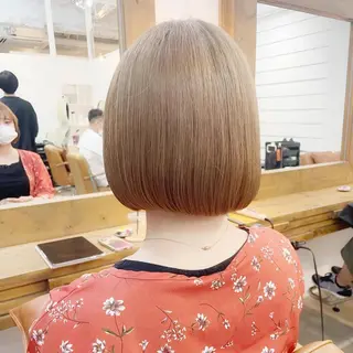 ショート カラー newline銀座所属・👑銀座ショート/ 絶壁補正/金子涼👑のヘアスタイル