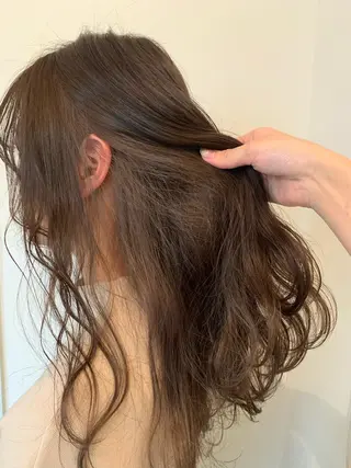 ロング カラー まろやか透明感カラー ♡MANAのヘアスタイル