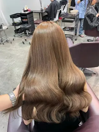 ロング カラー ヘアアレンジ 銀座terrace所属・🫧透明感／艶カラー 🫧Ryuseiのヘアスタイル