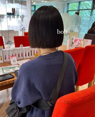 ショート 加納千華 /ボブ/ぱつっとボブのヘアスタイル
