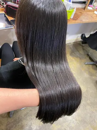 ロング カラー CABANON所属・和歌山髪質改善 那須優太のヘアスタイル