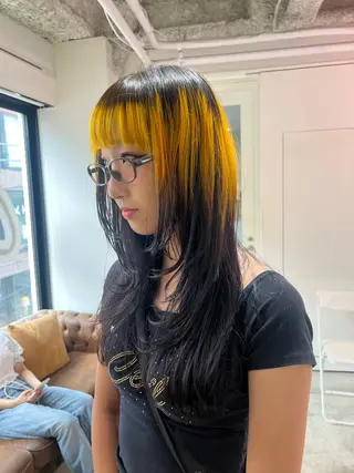 ミディアム 💥ウルフカット デザインあんな💥のヘアスタイル