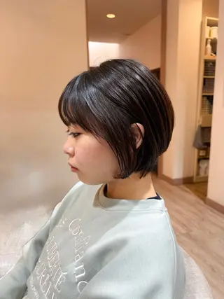 ショート 石平 暖のヘアスタイル