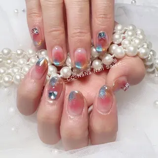 ネイル 💎CC・NaNa 韓国風ネイル🌙Cのネイルデザイン