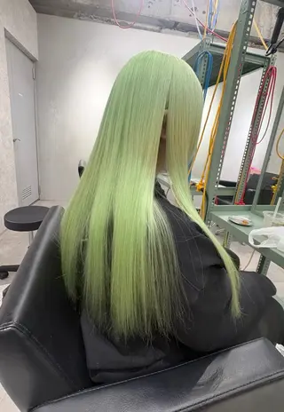 ロング copeu aele 【クペウアエレ】所属・★梅田お洒落カラー ちどり★のヘアスタイル