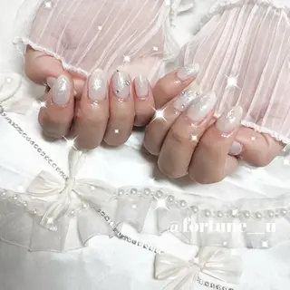 ネイル 1/21空✩.💜 Yuuna💜のネイルデザイン