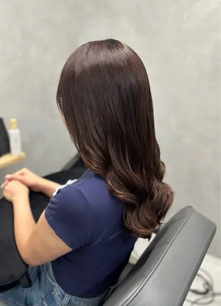 セミロング 野並 令弥のヘアスタイル