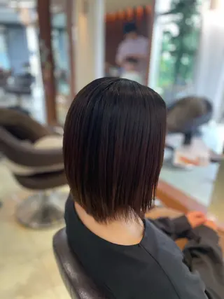 ミディアム 下村 和香奈のヘアスタイル