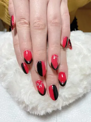 ネイル The Best Beauty受付担当のヘアスタイル