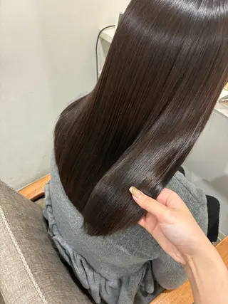 ロング 髪質改善jewelbox 〜私のトリートメント〜 東梅田店所属・髪質改善/ボブ/梅田 runa_ニュアンスのヘアスタイル