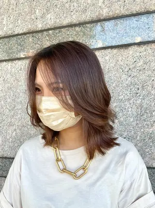 ミディアム ヘアアレンジ 🫧ヒシダアキ /taboo🫧のヘアスタイル