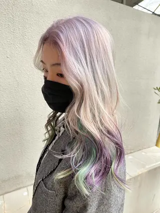 ミディアム 圧倒的美髪ストレート ツダケイタロウのヘアスタイル