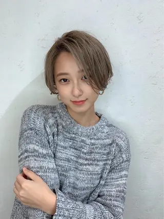 ショート Lond luce所属・代表 吉澤弘哲のヘアスタイル