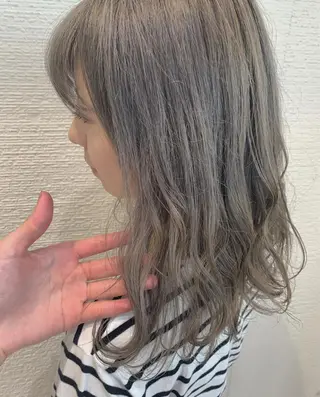 カラー 韓国ヘア/耳ツボジュ エリー♡ayumuのヘアスタイル