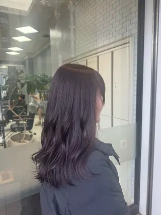 ロング カラー HAREru.Smart  Salon所属・透明感カラー/ブリー チ/エクステ/さくらのヘアスタイル
