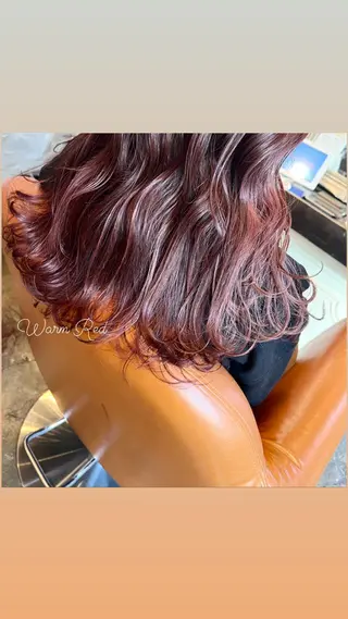 ロング カラー ハイライト/インナー /ブリーチ/レイヤーのヘアスタイル