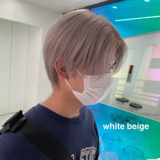 ショート カラー メンズ 💗🤍透明感カラー 🤍💗kanonのヘアスタイル