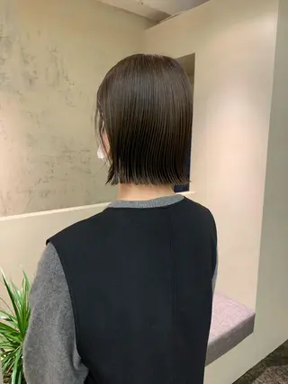 ショート カラー yupi🐈‍⬛ レイヤー/パーマのヘアスタイル