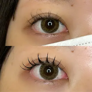 マツエク・マツパ 細川 la beaux中津のマツエク・マツパデザイン