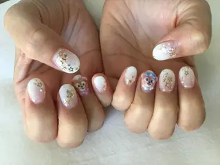 ネイル 💎🐰 saki. m 🐰💎のネイルデザイン