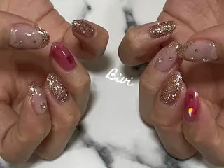 ネイル ♡Bivi♡自爪に 優しいネイルサロンのネイルデザイン