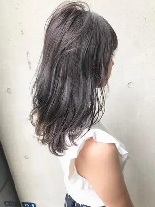 セミロング 【髪質改善】 川津翔太のヘアスタイル