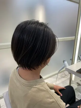 ショート 顔周り/透明感カラー /韓国ヘア/TAKUのヘアスタイル