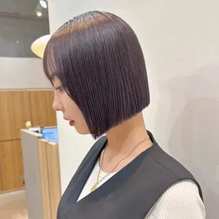 ショート 🧸🫧暖色/ボブ/ 橋本美柚🫧🧸のヘアスタイル