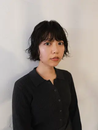 ショート パーマ Genta @gegege75のヘアスタイル