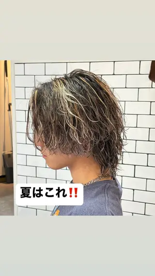カラー パーマ メンズ メンズ特化美容師 /泉壱恵のヘアスタイル