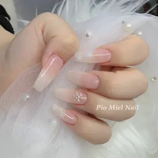 ネイル HANA 長さだしのネイルデザイン