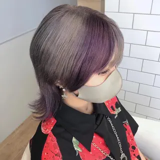 ショート カラー パーマ ヘアアレンジ メンズ キッズ ネイル マツエク・マツパ 🫧垢抜けヘア🫧 SHIORIのヘアスタイル