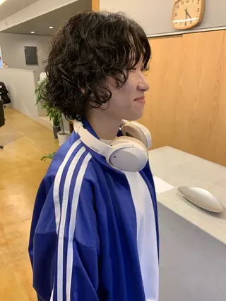 ショート パーマ camillahair所属・ITO YUKIのヘアスタイル