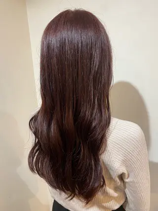 セミロング COLO✨️ 白川綺香のヘアスタイル