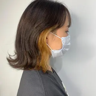 ミディアム カラー HARUKA韓国ヘア /Luana梅田のヘアスタイル